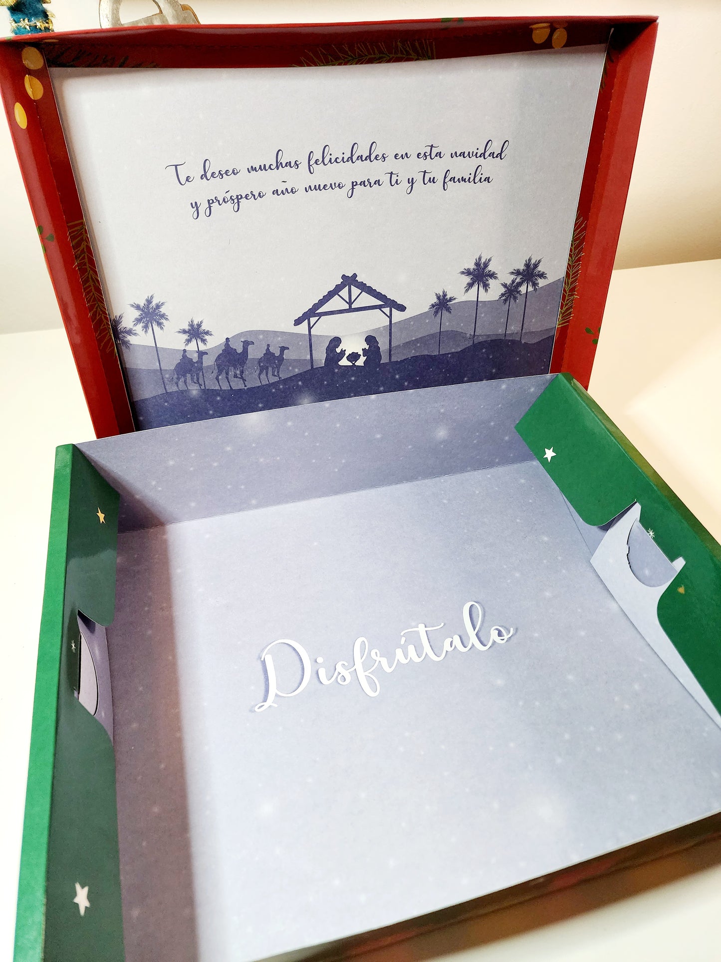 CAJA GRANDE FELIZ NAVIDAD