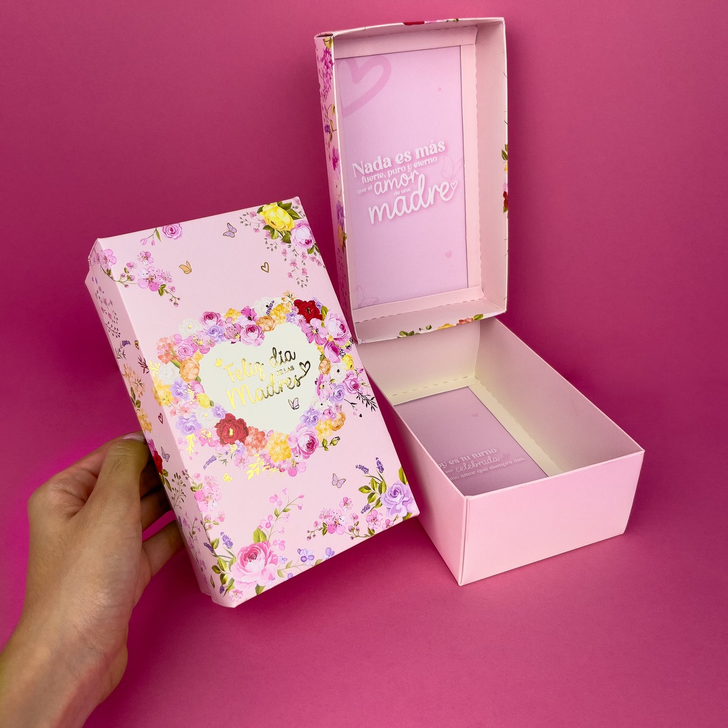 Caja Fresas Mamá Peq