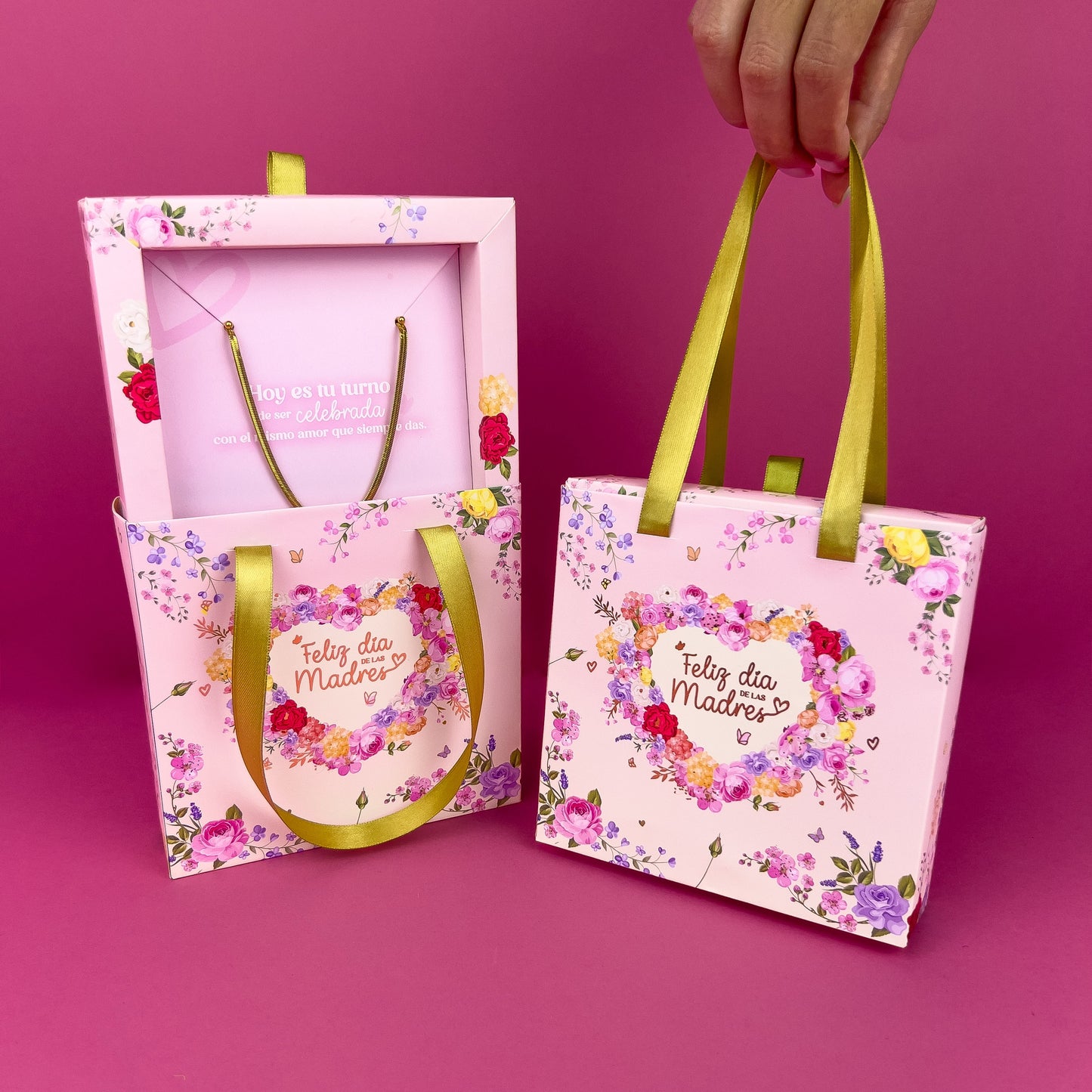 Caja Bolsa Accesorios Madres