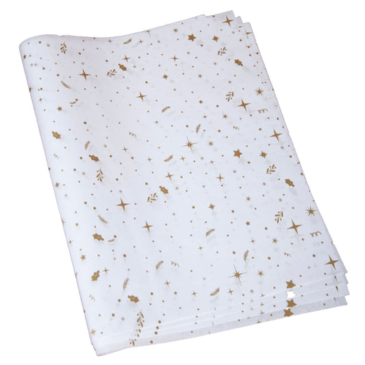 Papel de Navidad Dorado