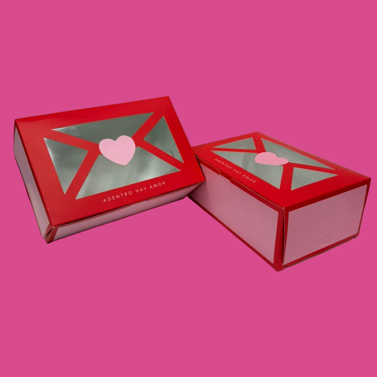 Caja con ventana San Valentín