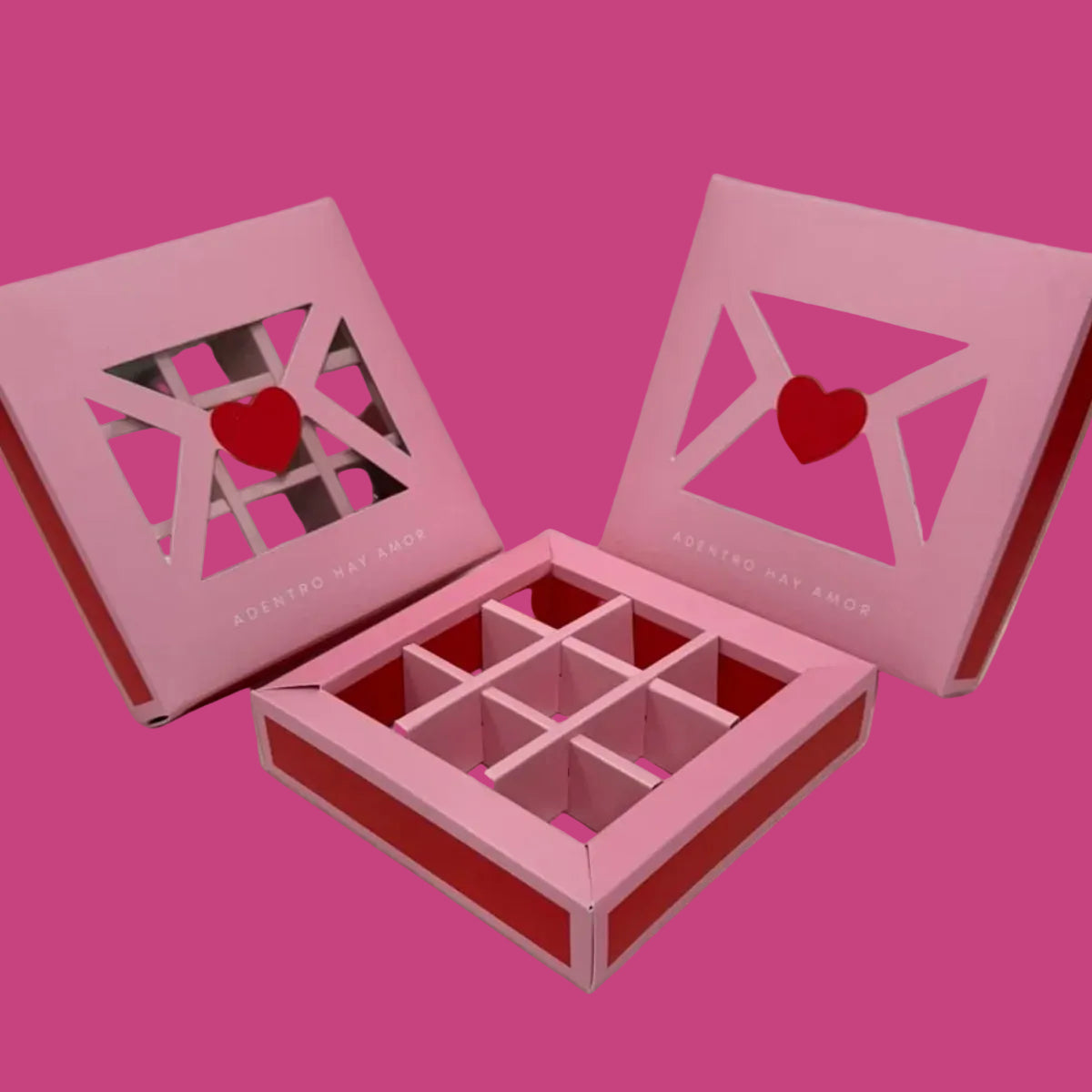 Caja Chocolates x 9 unid