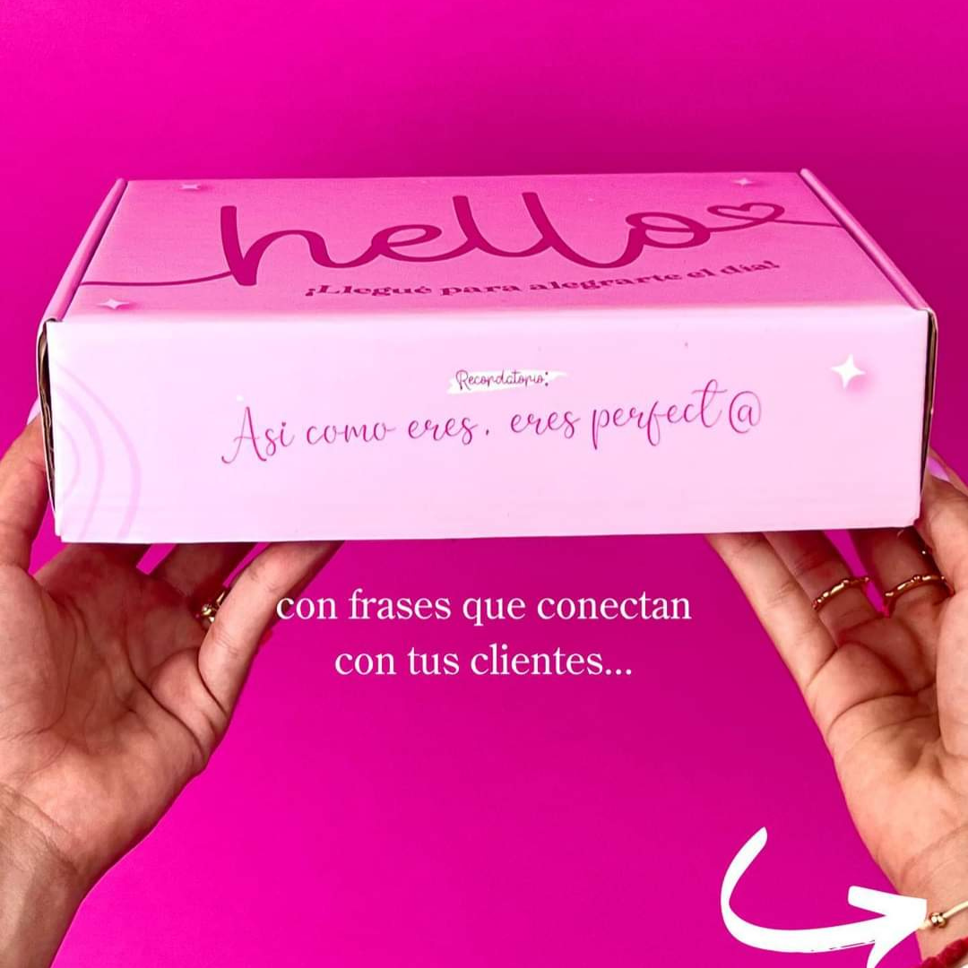 Hello! Shipping Box
