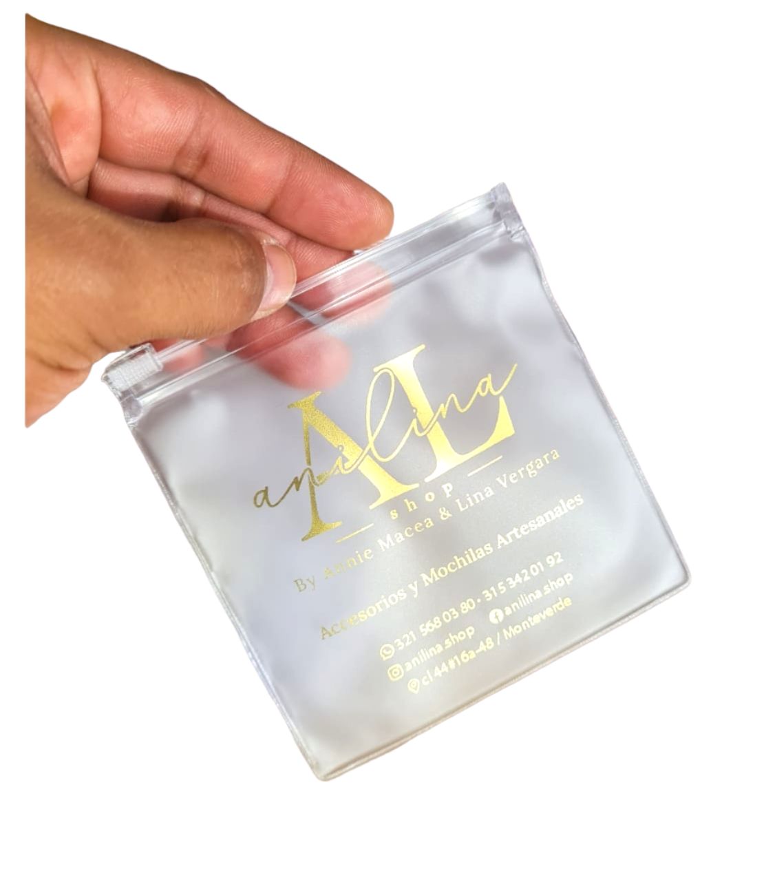 Packging Vinyl Bags w logo 100 Pack