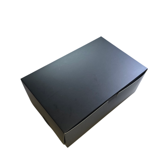 Black Gift Box w Stickers