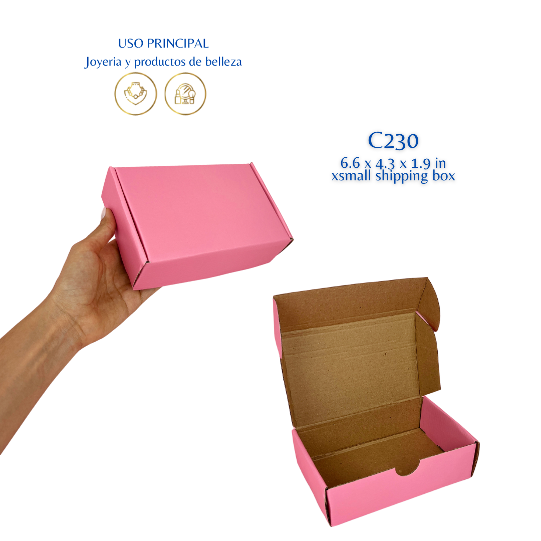 Pink Small Shipping Box