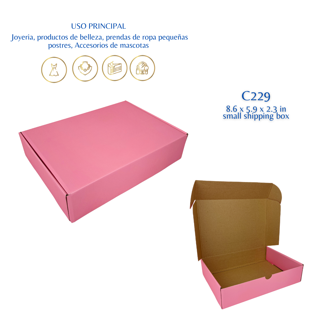 Pink Medium Shipping Box