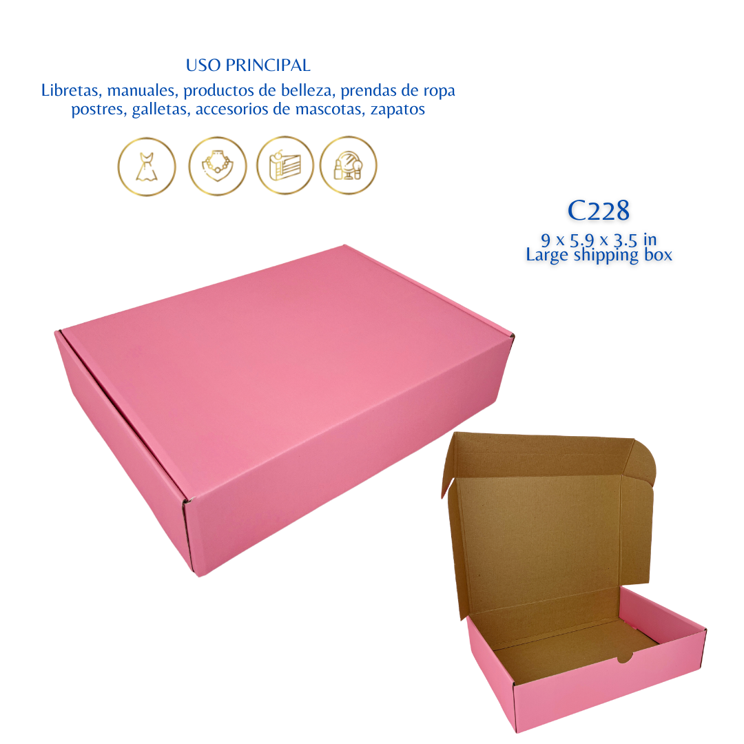 Pink XLarge Shipping Box