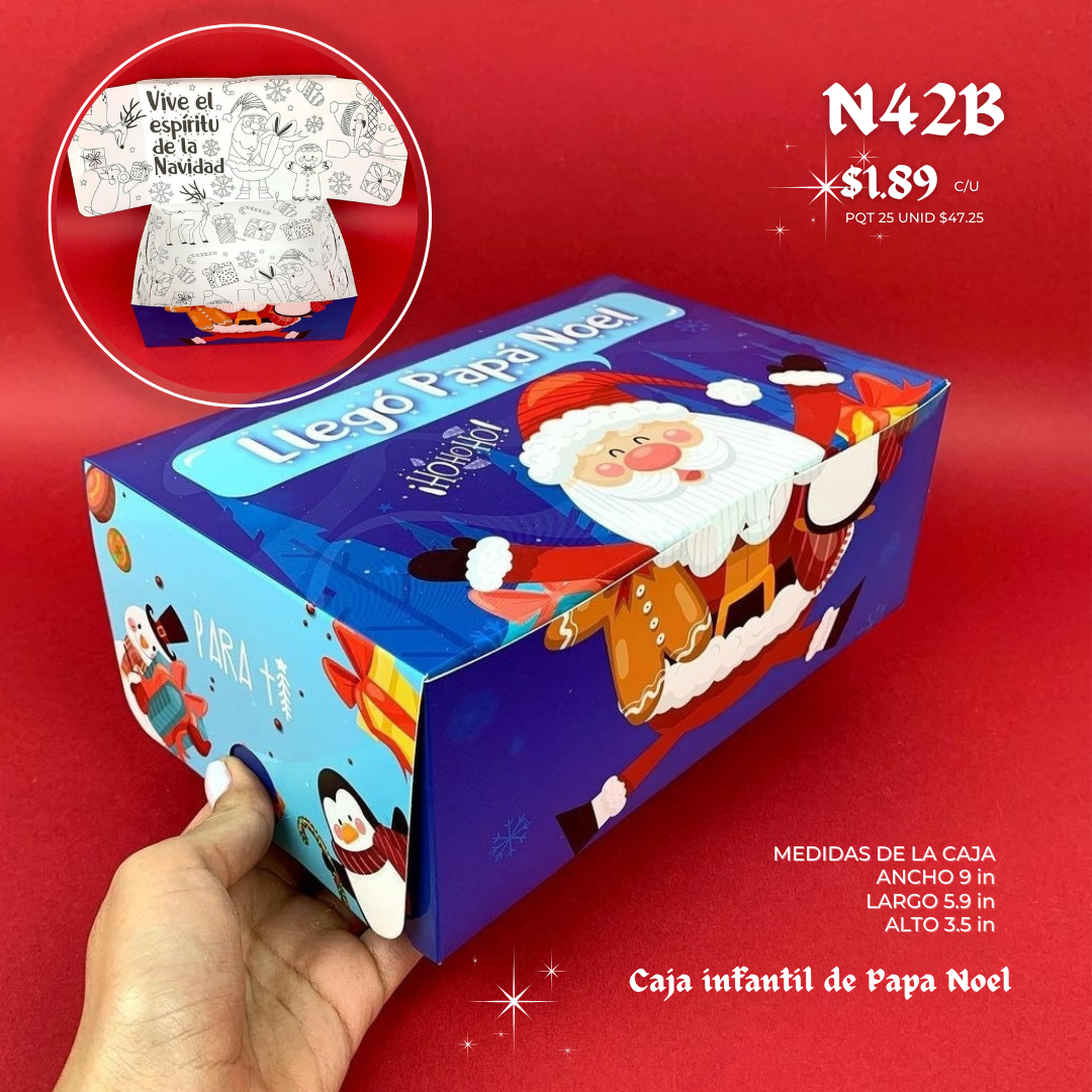 GIFT BOX SANTA CLAUS