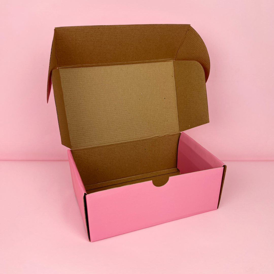 Pink Large Shipping Box