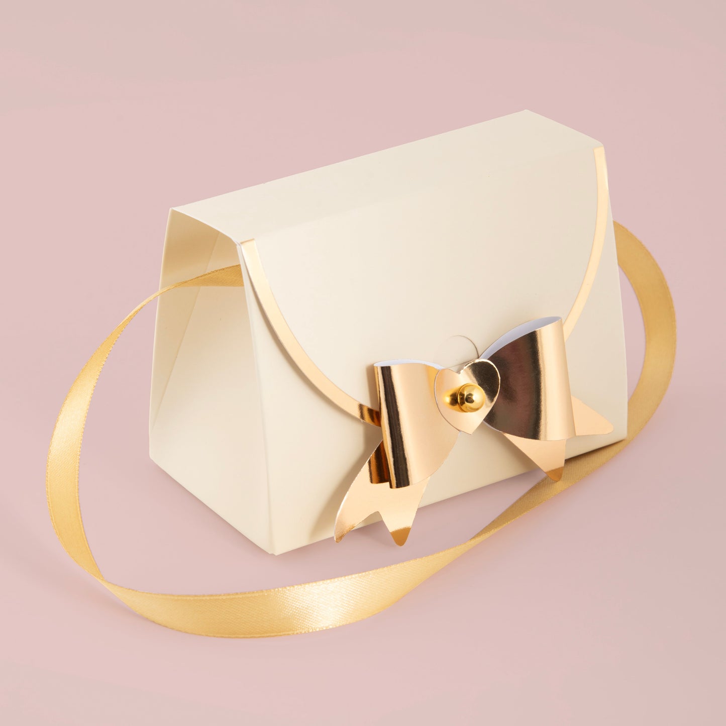 Cartera Pequeña Crema