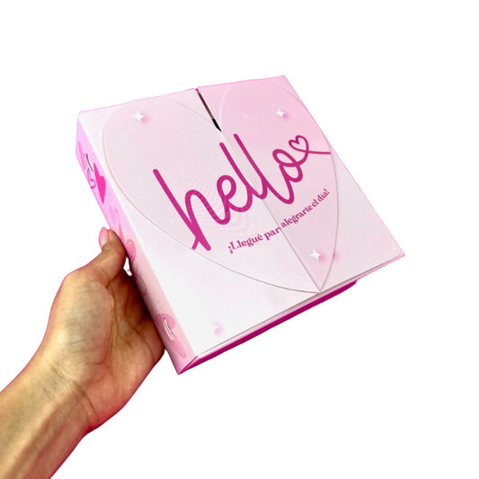 Hello! Gift Heart Box  25 Pack