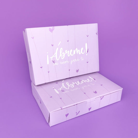 Abreme con Amor! Lila Small Box