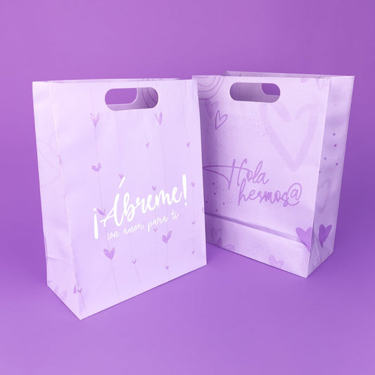 Gift Bags - Ábreme con amor! Lila