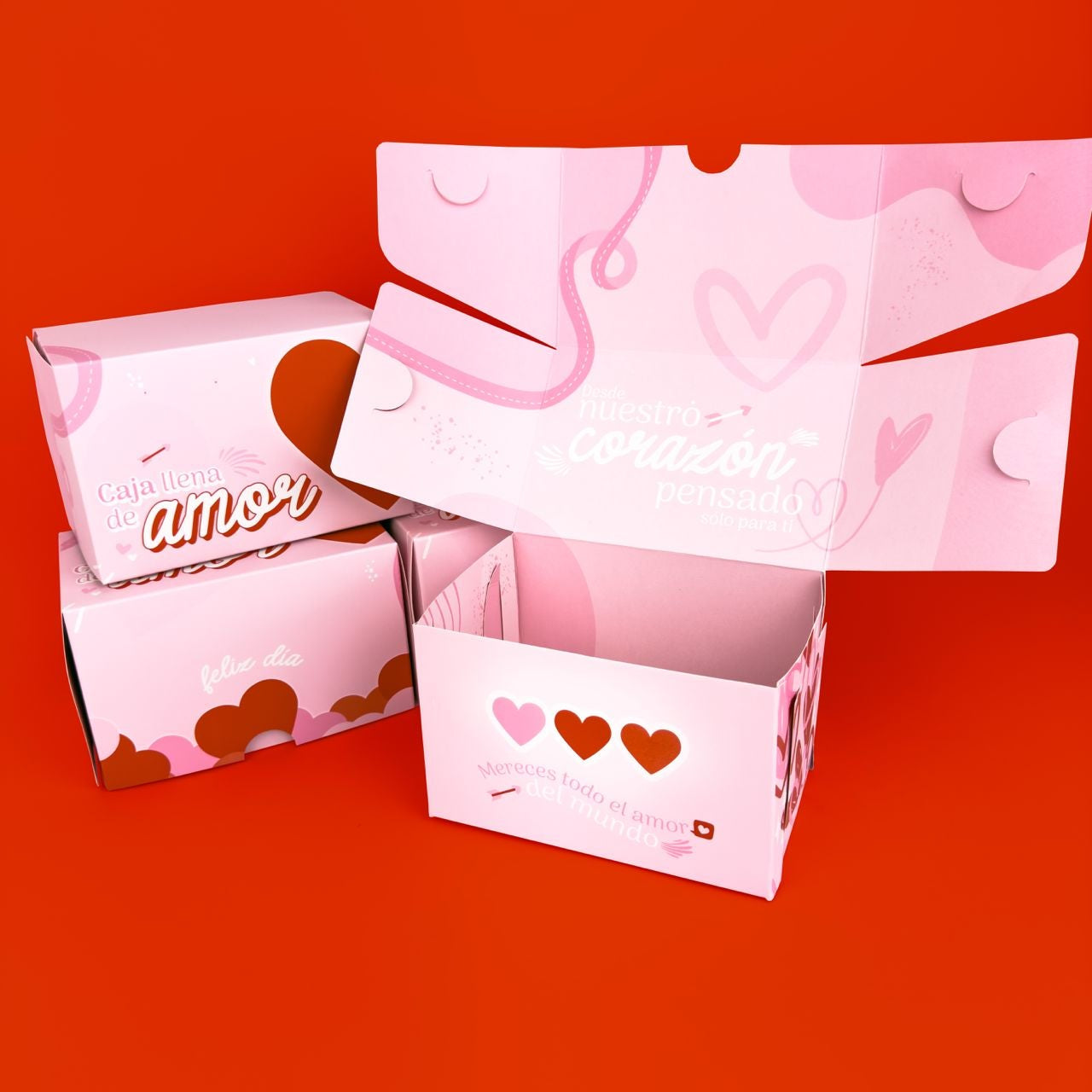 Caja 4 Galletas San Valentin