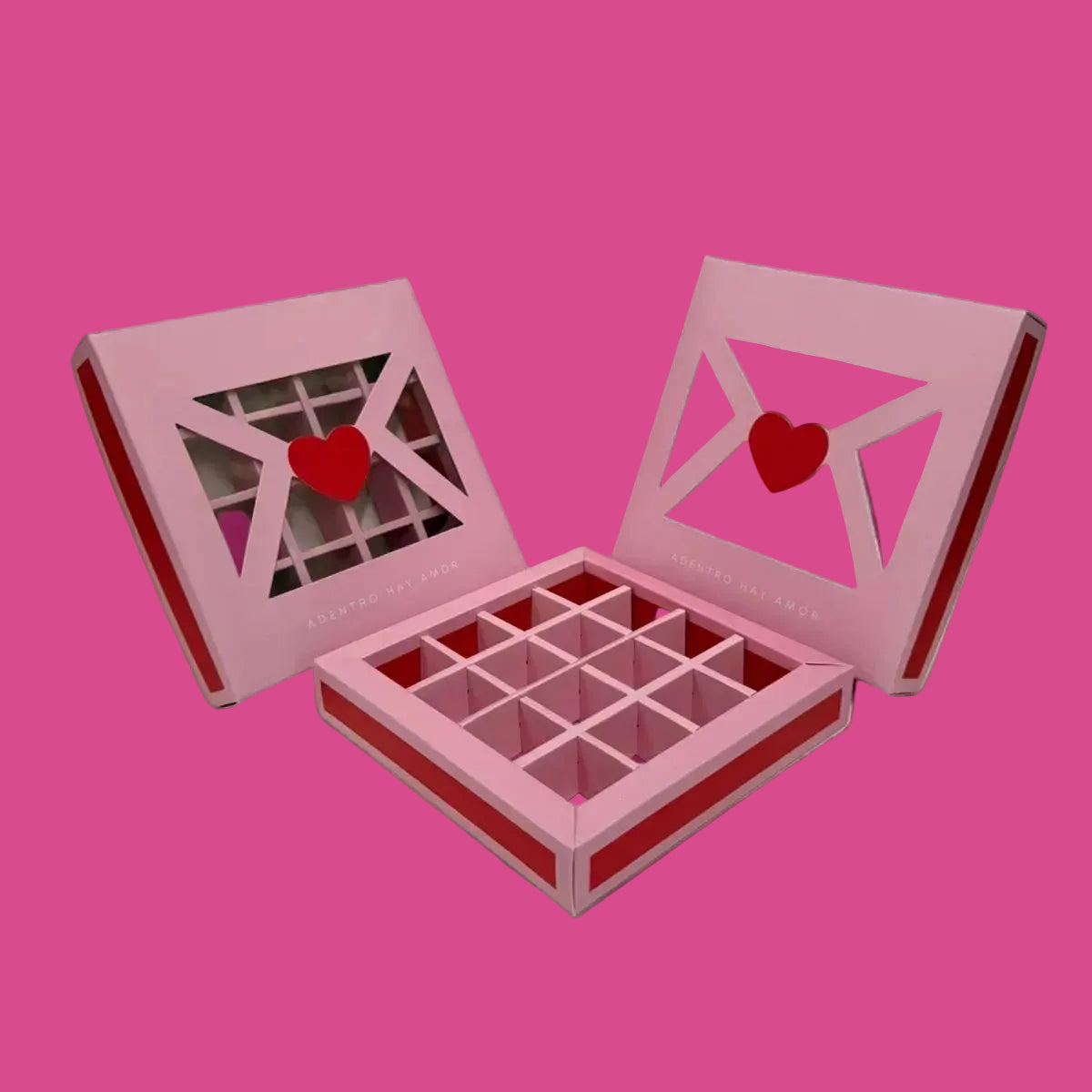 Caja Chocolatera x 16