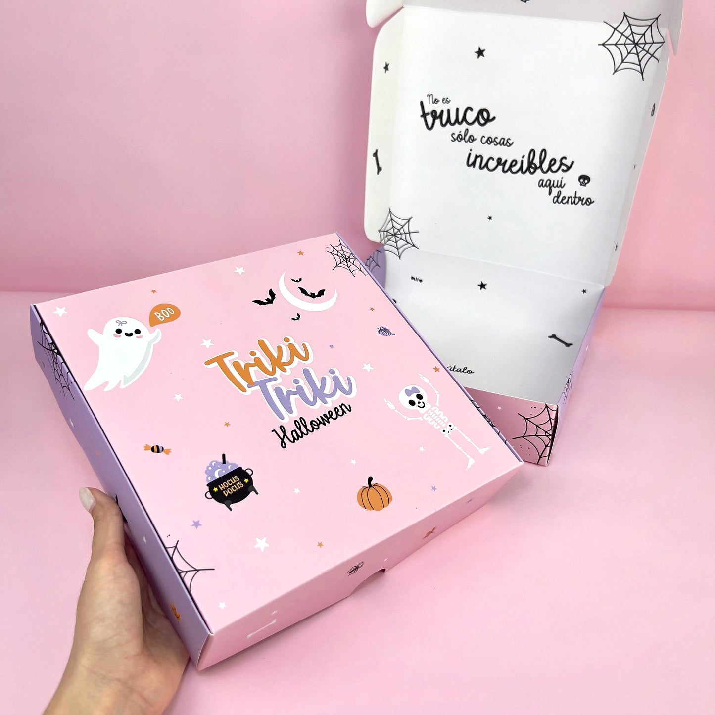 Halloween Pink Gift Box